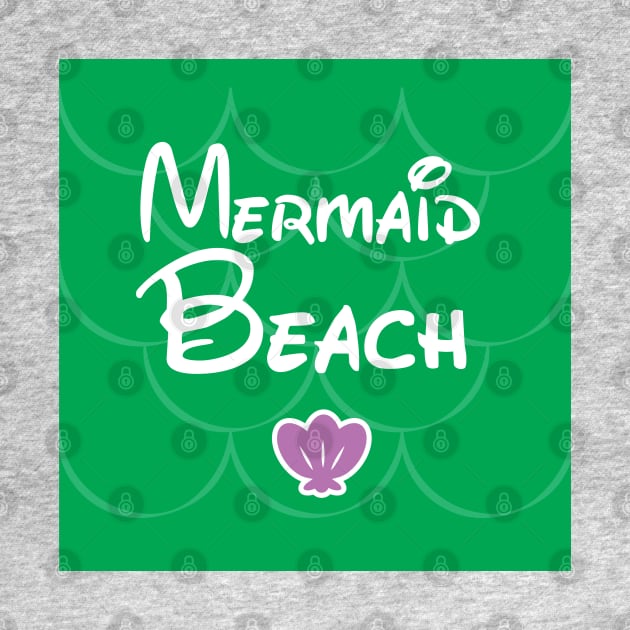 mermaid beach by AnnSaltyPaw